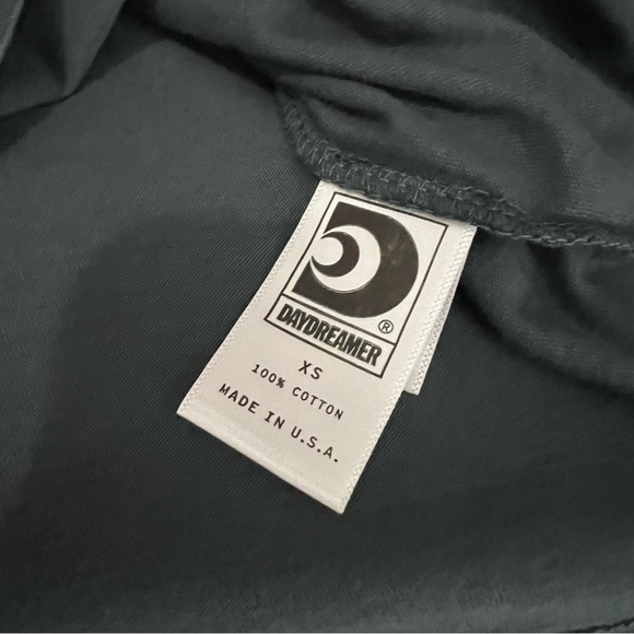 NWT Daydreamer Curtis Mayfield “Move On Up” Glitter Merch Tee Oversized XS - Picture 8 of 9